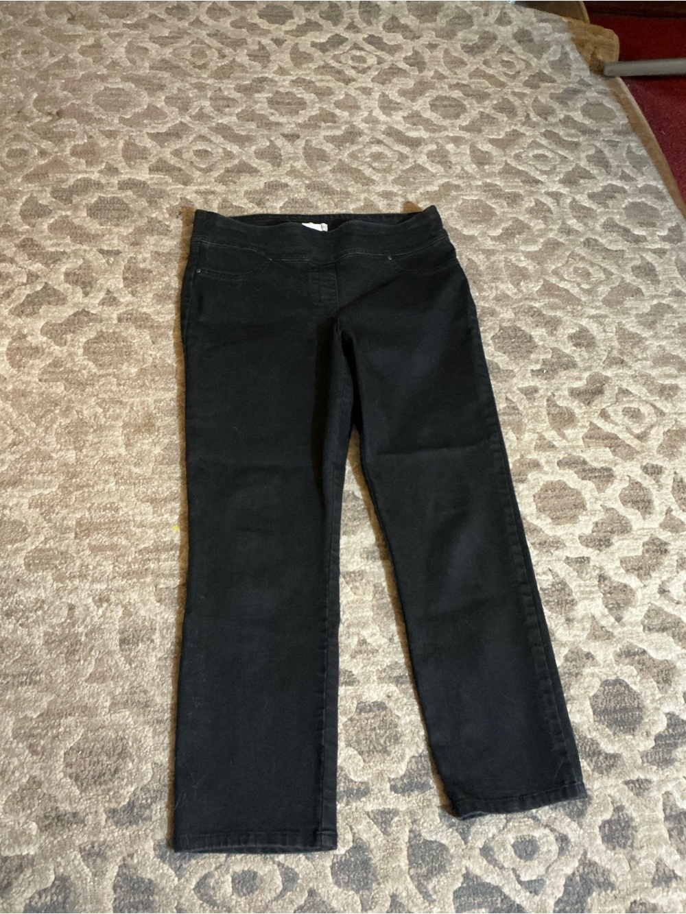 Van Heusen Black Women's Pants - Straight Cut